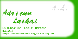 adrienn laskai business card